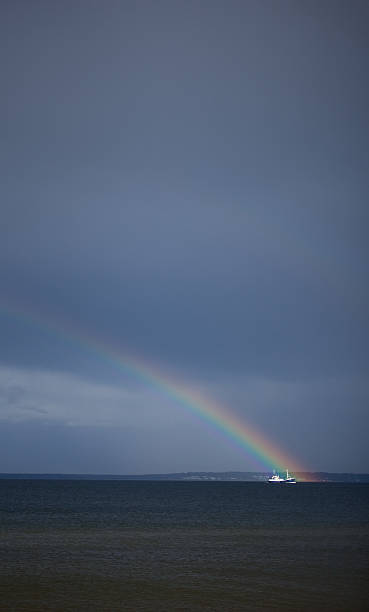 rainbow stock photo