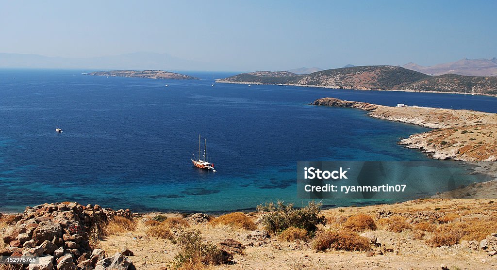 Turkish Coast The coastline off of Turkey Asia Stock Photo