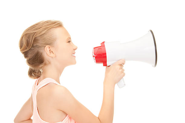 istock girl with megaphone 152976857