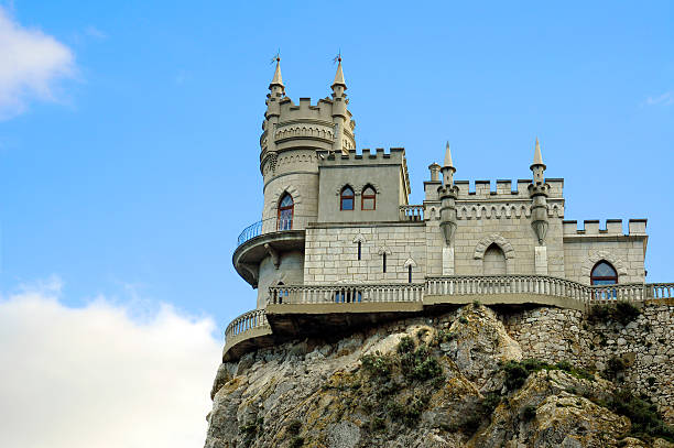 istock Swallow's nest in Crimea, Ukraine. Close view 152977573