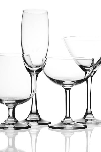 istock Many glass in white background 152978008