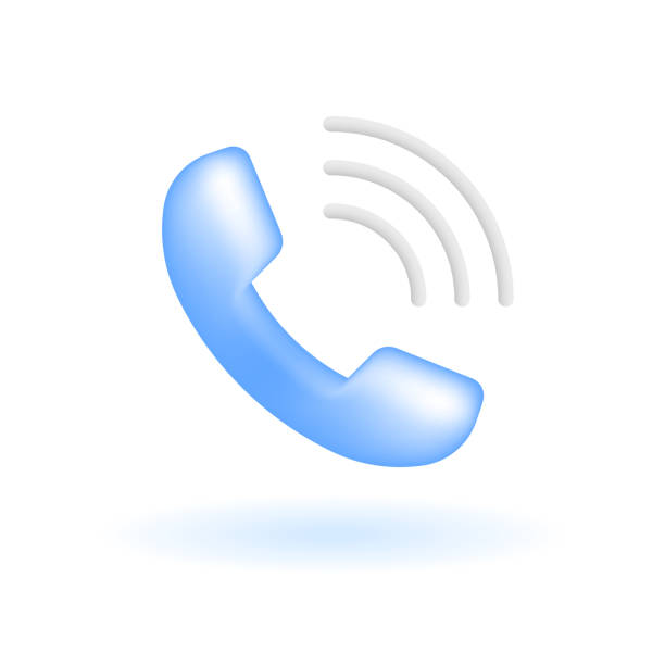 istock 3D Call Center Phone Telephone Signal Icon. Customer Service Concept. Glossy Glass Plastic Pastel Color. Cute Realistic Cartoon Minimal Style. 3D Render Vector Icon UX UI Isolated Illustration. 1529780223