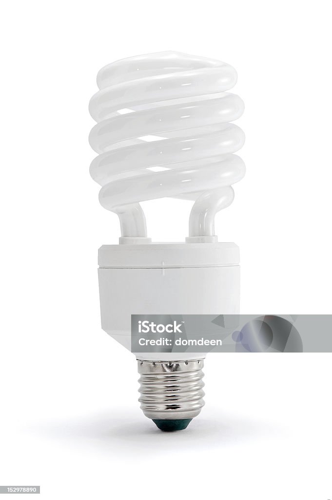 Energiesparende Lampe - Lizenzfrei Neonlicht Stock-Foto