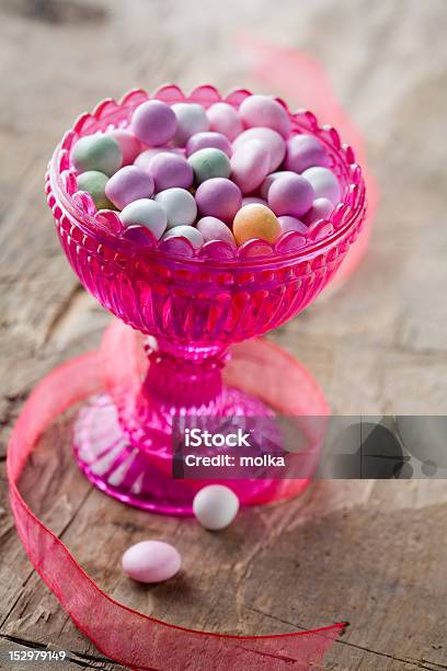 Easter Candy Stock Photo - Download Image Now - Bowl, Bright, Brightly Lit