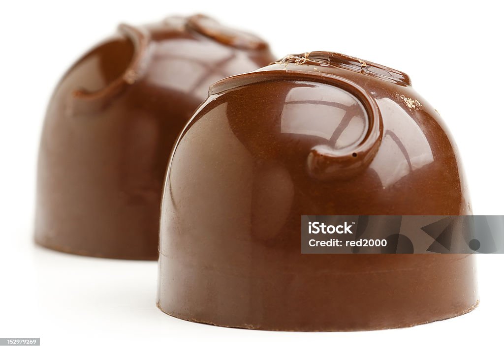 Sweets Chocolate sweets isolated on a white background. Candy Stock Photo