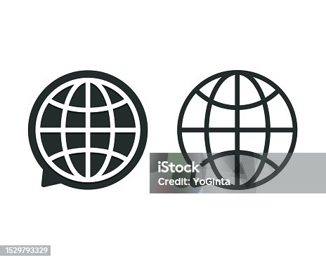 istock Chat network icon. Illustration vector 1529793329