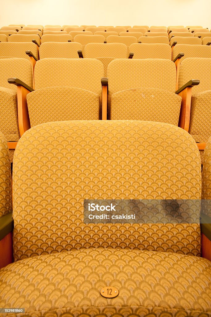 cinema chairs empty cinema chairs in row Armchair Stock Photo