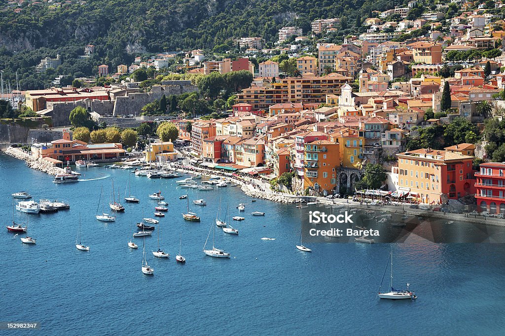 Resort View of luxury resort and bay of Cote d'Azur in France. France Stock Photo