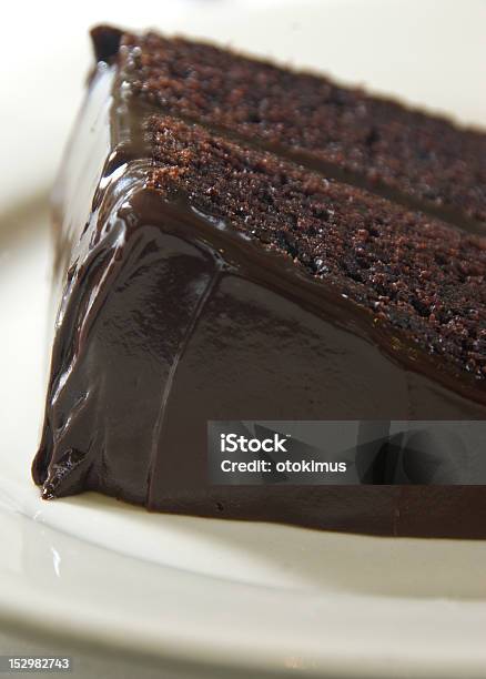 Moist Chocolate Cake Stock Photo - Download Image Now - Brown, Cake, Chocolate