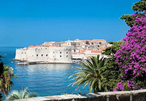 istock Panoramic view of an old city  Dubrovnik 152983112
