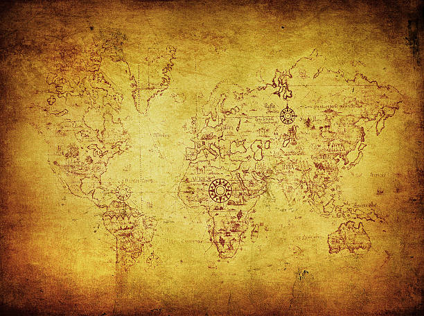 istock ancient map of the world 152983212