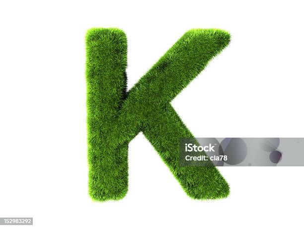 レター K 芝生 - 3Dのストックフォトや画像を多数ご用意 - 3D, アルファベット, アルファベットのK