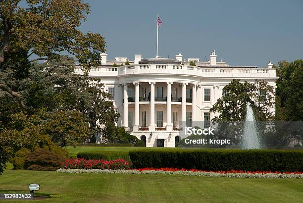 La Casa Blanca Foto de stock y más banco de imágenes de Aire libre - Aire libre, Arquitectura, Autoridad