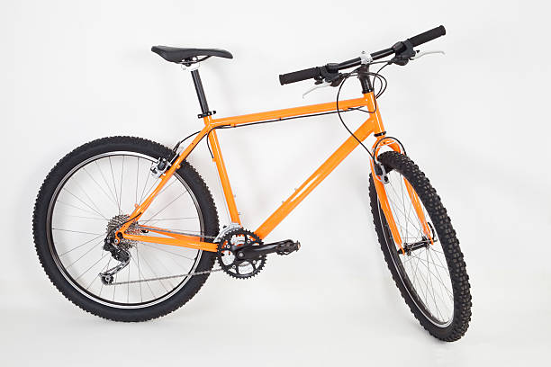 istock Mountain bike in orange 152984868