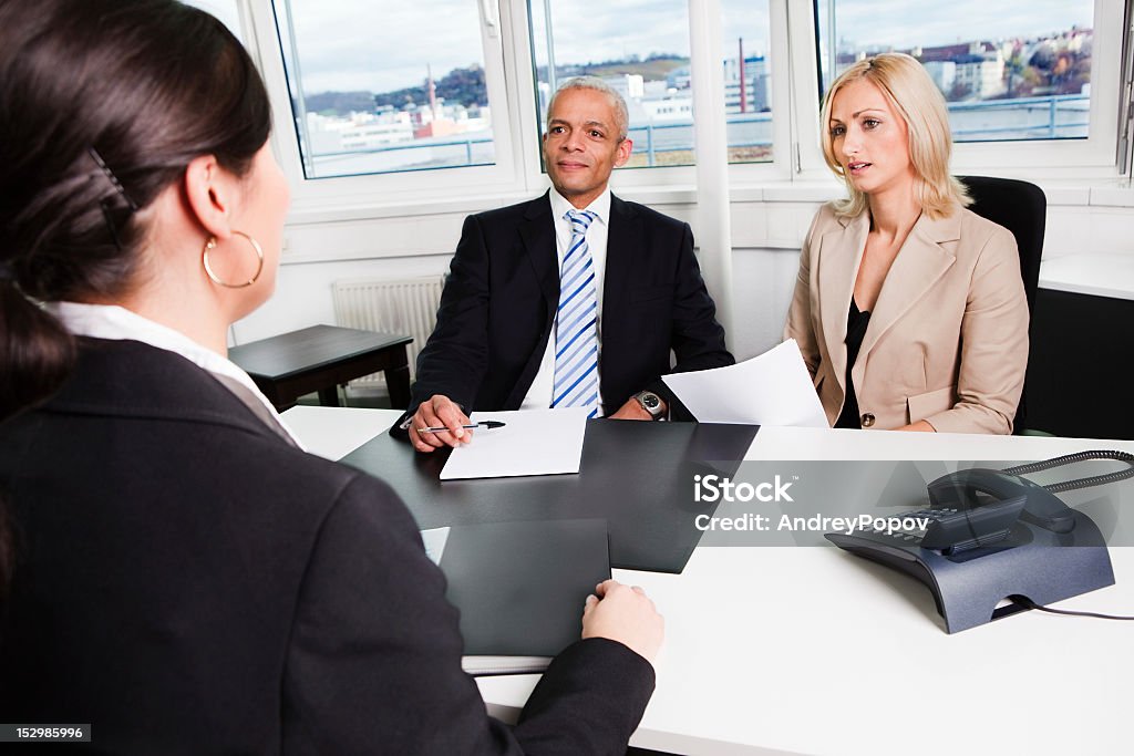 Business-Interview - Lizenzfrei Afrikanischer Abstammung Stock-Foto