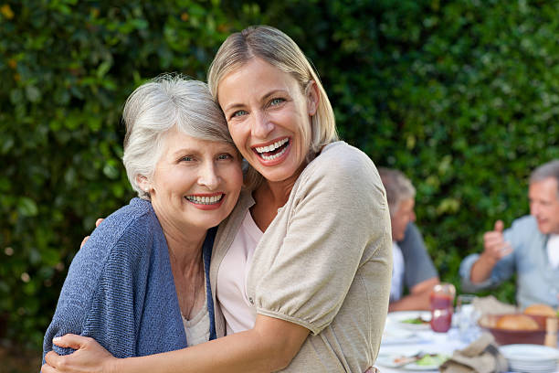 istock Mother with her daughter looking at the camera 152987385