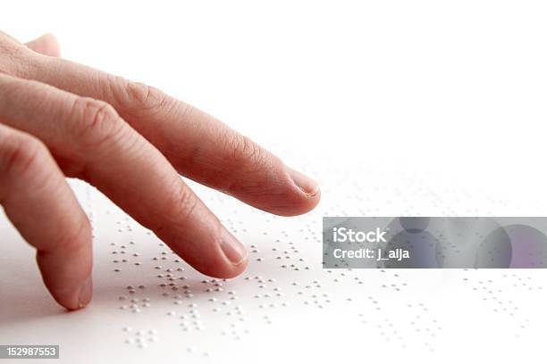 Braille Foto de stock y más banco de imágenes de Braille - Braille, Ceguera, Leer