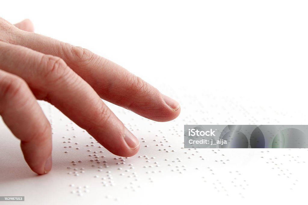 Braille - Foto stock royalty-free di Braille