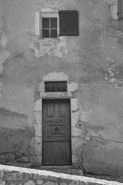 istock Old french door and window 152988507