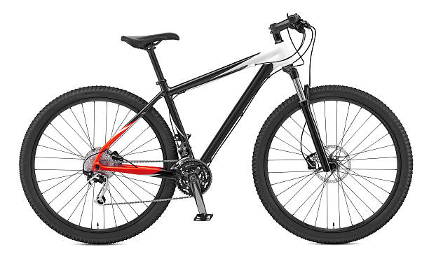 istock Sport  bicycle on the white background 152989198