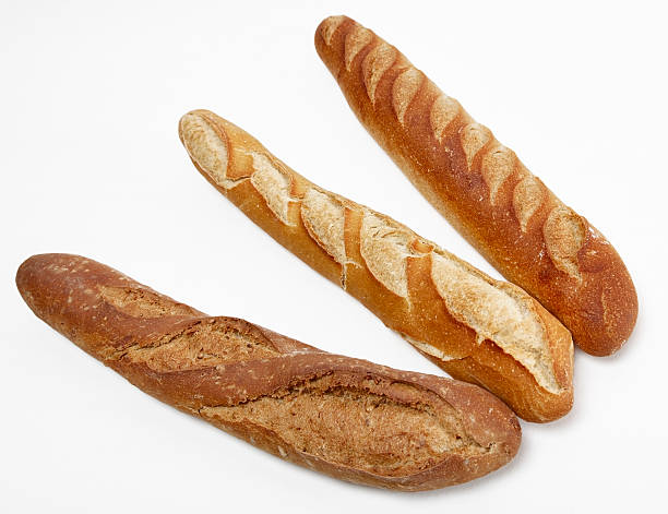 istock Three French baguettes 152989653
