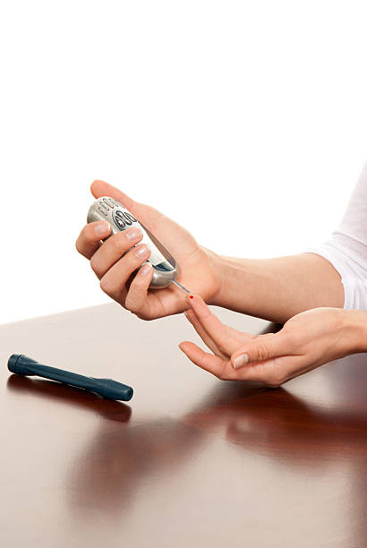istock Diabetes measuring glucose level blood test 152990371