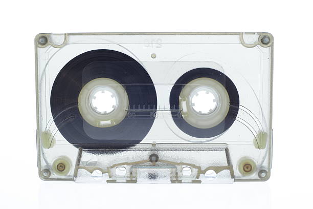 istock Old magnetic audio tape cassette 152991874