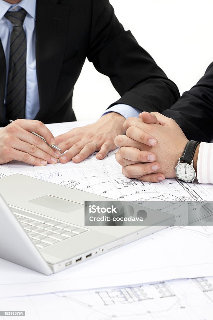 Le mani di lavoro - Foto stock royalty-free di Affari