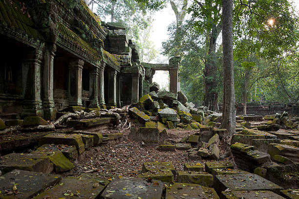 istock Ta Prohm Temple at Angkor, Cambodia 152994192
