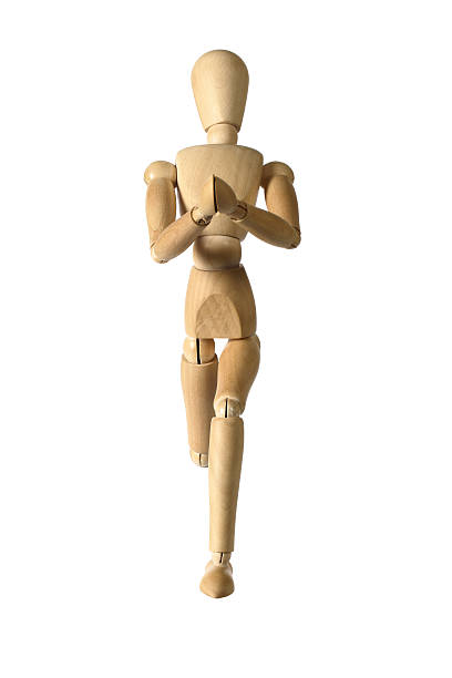 istock Wooden Figure Praying mannequin 152997971