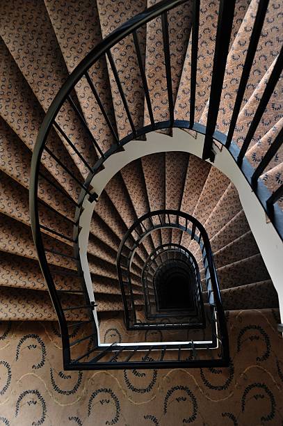 istock spiral stairwell 152997973