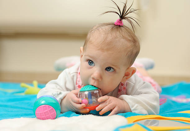 istock Seven months old happiness girl 152998426