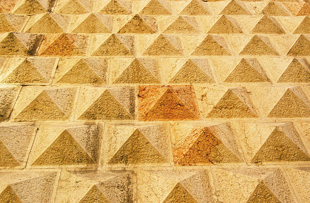 istock close-up section of a sandstone wall  tiles 152998778