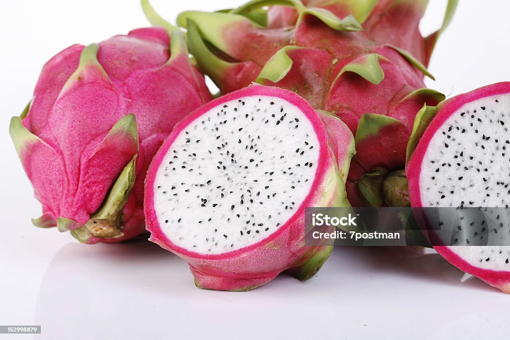 Vibrant Dragon Fruit Asian Culture Stock Photo