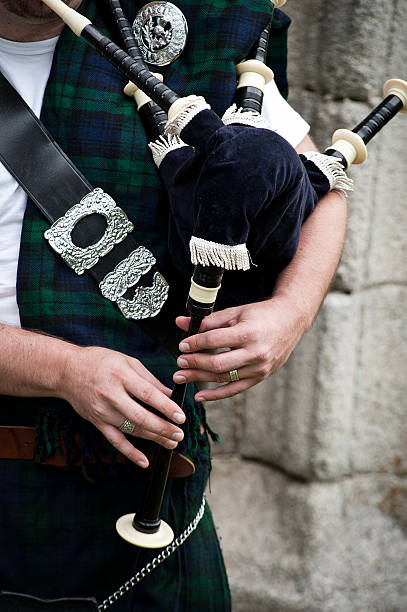 istock Detail of a Bagpipe Player 153000122