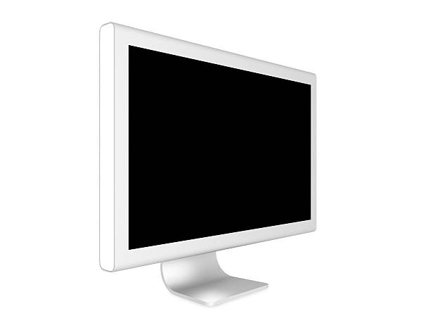 istock computer Monitor on white background 153001405