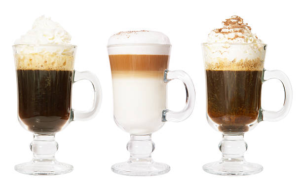 istock Set of 3 irish coffee 153003566