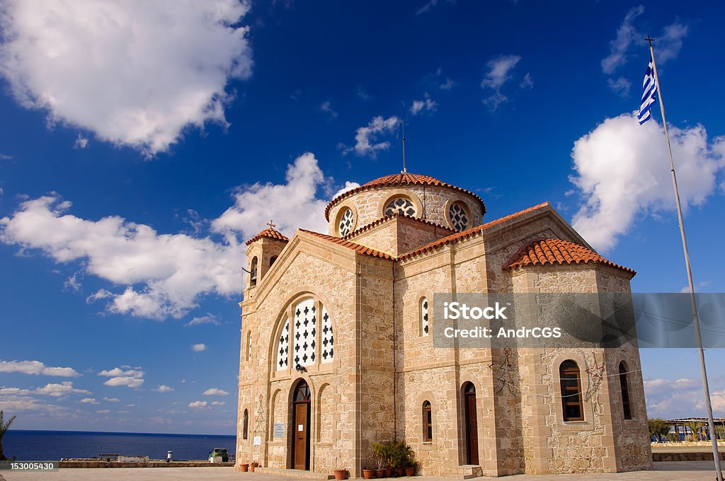 Agios Georgios church - Zbiór zdjęć royalty-free (Architektura)