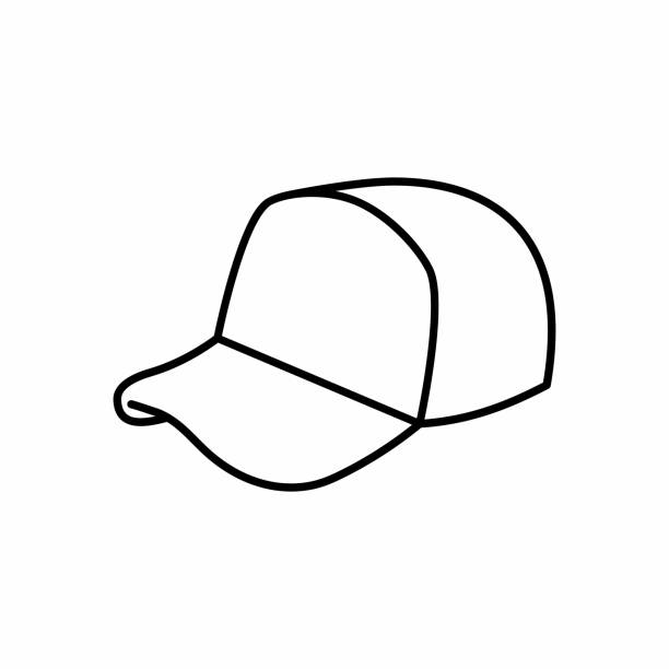 110+ Black Trucker Hat Illustrations - iStock