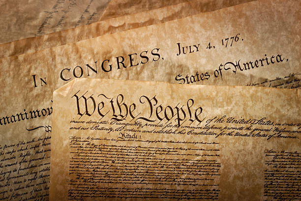 istock Close-up of the U.S. Constitution 153006464