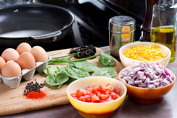 istock Omelette Ingredients by Stovetop 153008851