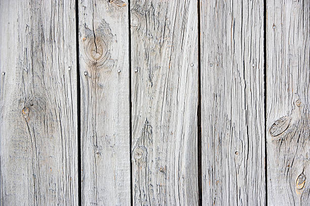 Weathered Gray Boards stock photo