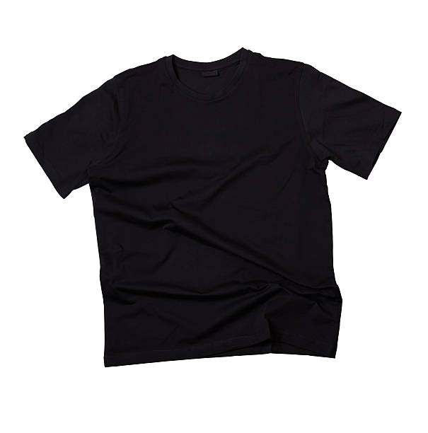istock blank black t-shirt 153009967
