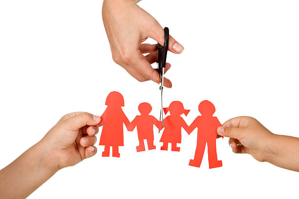 istock Divorce effect on kids concept 153010038