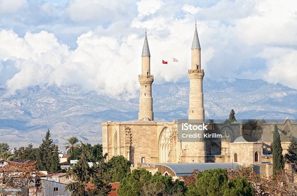 Selimiye Mosque Selimiye Mosque in Nicosia, formerly Cathйdrale Sainte Sophie.Nicosia, Northern Cyprus Nicosia - Cyprus Stock Photo