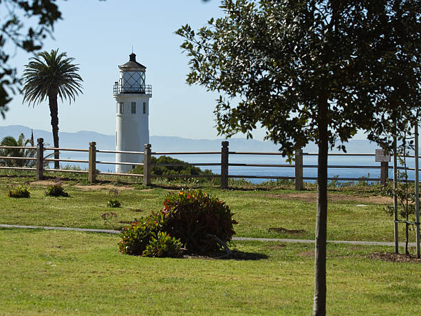 Pt. Vicente Lighthouse stock photo