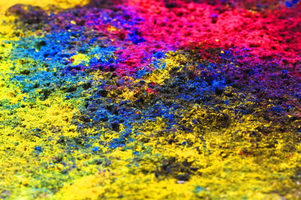 istock cyan, magenta, black and yellow colors texture 1530115599