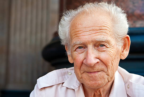 istock A happy portrait of an elderly man 153011769