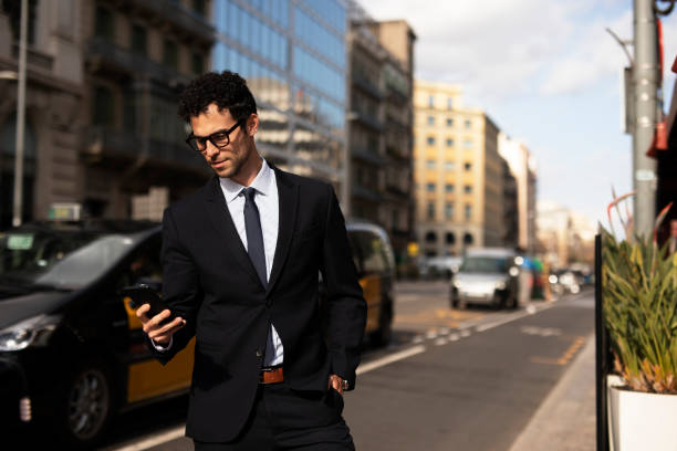 istock Handsome businessman outdoors. 1530131298