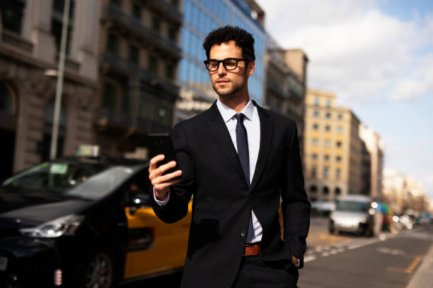 istock Handsome businessman outdoors. 1530131307